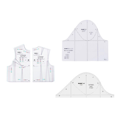 DIY 1:1 Lineal Full Scale Drawing Templete Messen Lineal Modell