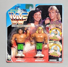 wwf ljn hasbro wrestling superstars tag team rockers michaels & jannetty figures