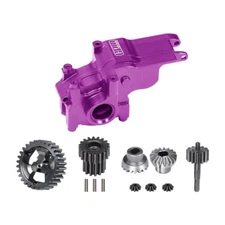 GPM Alum Transmission Case Purple + 40Cr Steel Transmission Gear Set for Micro-B