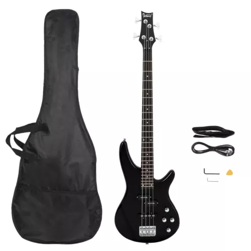  GIB Four String Split Single Single Pickup Black S101 IB Bass 