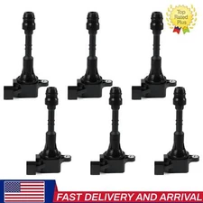 6PCS Ignition Coil Pack For Nissan Altima Maxima Quest Murano 3.5L V6 UF349 USA