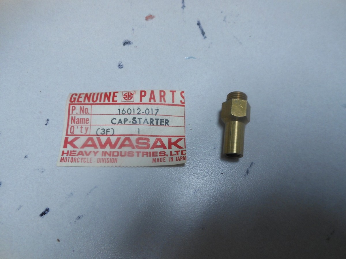 小物 EI NOS Kawasaki OEM Starter Plunger Cap 71-75 F7 76-85 KE125 16012