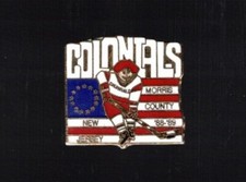 1988-89 New Jersey Colonials, Minor Hockey pin