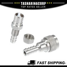Universal 1 set of 5/16" Boat Fuel Connector Male Nut for Tohatsu For Nissan 2/4