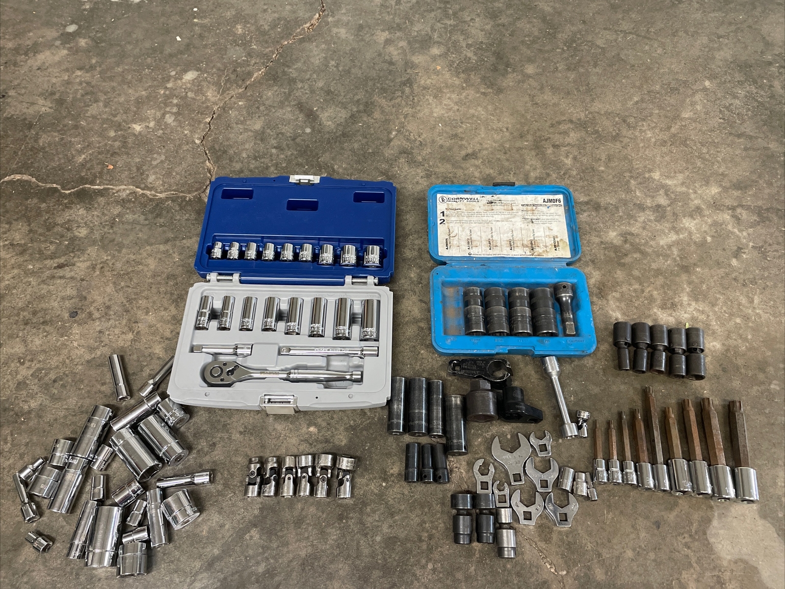 Matco Mac Cornwell Tools Miscellaneous Chrome Impact Swivel Etc Sockets