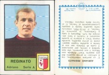 R@R@ FIGURINE FOOTBALLERS AIM (WIDE EDGE) 1964/65 * TURIN, REGINATO-REC