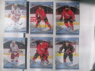 6 Trading Cards Nhl-Saison2023/24 Team Carolina H. Nr.89,122,126,133,144,211
