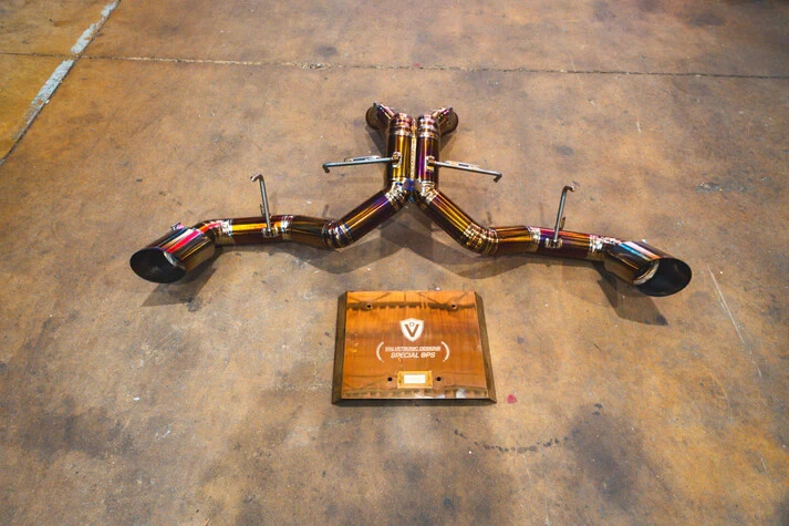 Valvetronic Designs F1 Race Exhaust System For 2015-2022 Mclaren 540C/570S/620R