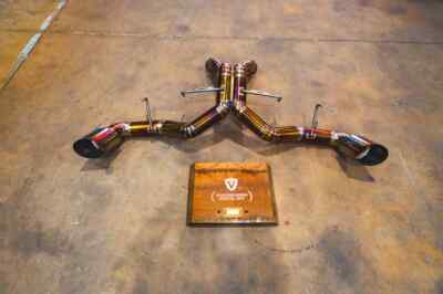 Valvetronic Designs F1 Race Exhaust System For 2015-2022 Mclaren 540C/570S/620R
