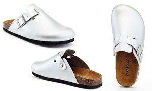 womens slide sandals wide width