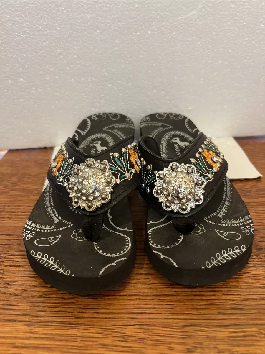 Wedge flip flops ebay sale
