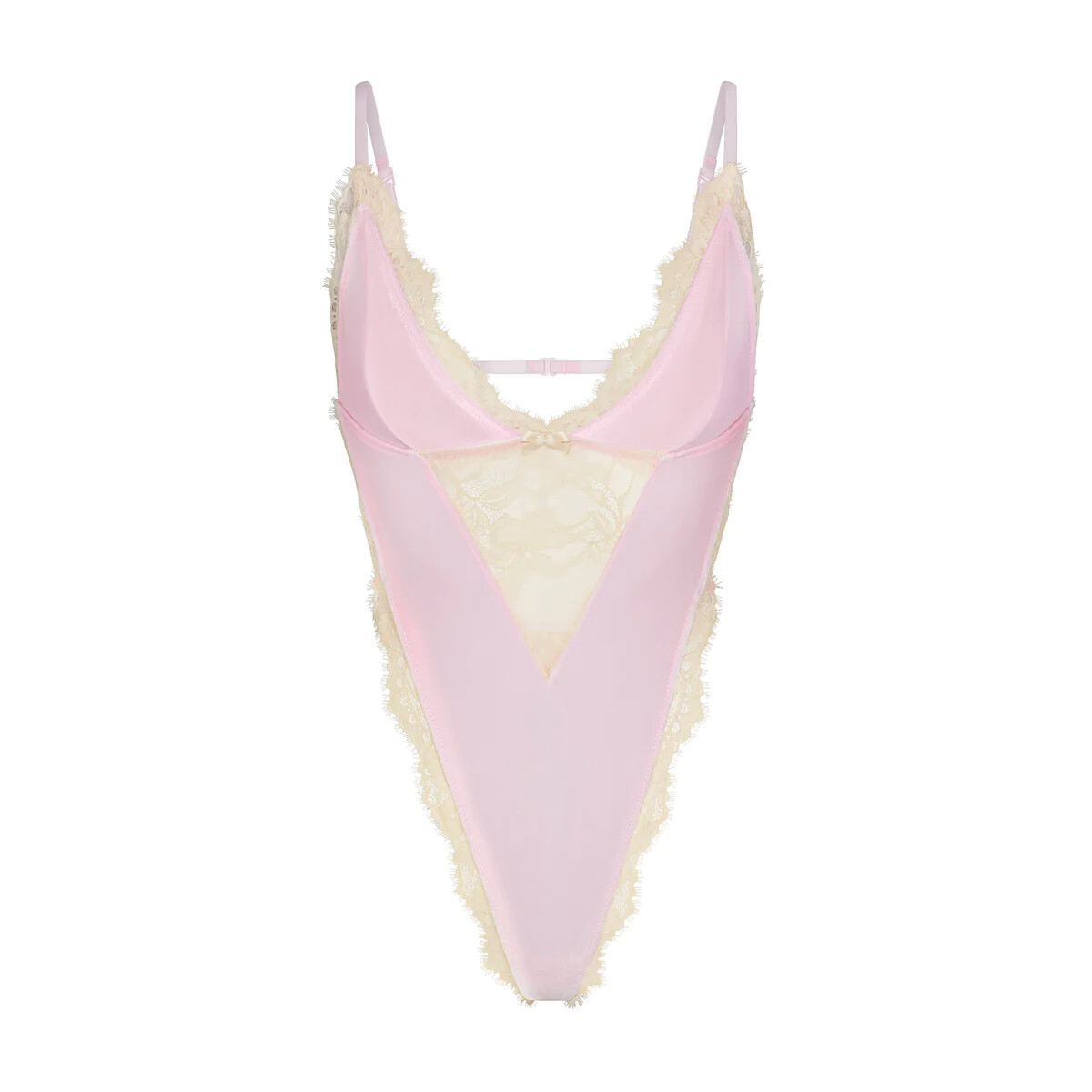 SKIMS x Lana Del Rey VALENTINE VELVET LACE TEDDY PINK Size Medium