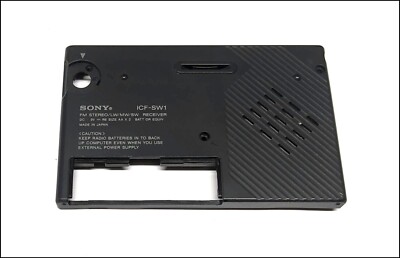 Sony ICF-SW1 Radio Front + Rear Cabinets Very Good Condition REF