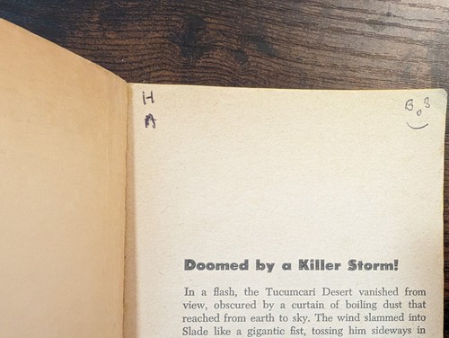 Blood On The Moon von Bradford Scott - Walt Slade 1st Edition - Western - Bild 6 von 7
