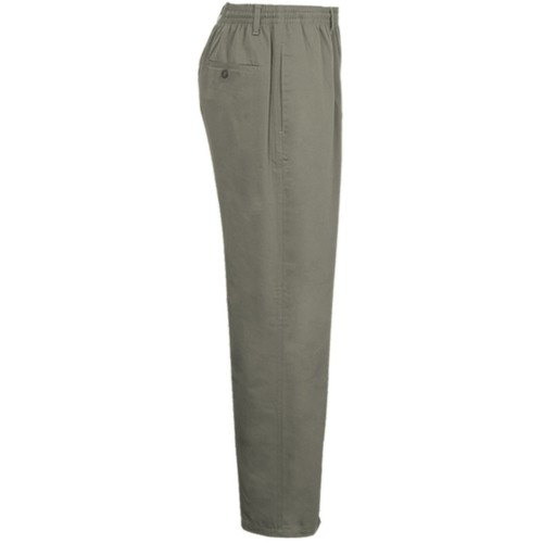 PANTALONES DE RUGBY PARA HOMBRE CINTURA ELÁSTICA COMPLETA PANTALONES DE BOLSILLO INTELIGENTES GRANDES PLUS - Imagen 9 de 16