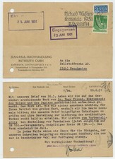 107298 - Werbestempel: Richard Wagner-Festspiele 1951 Bayreuth - 20.6.1951
