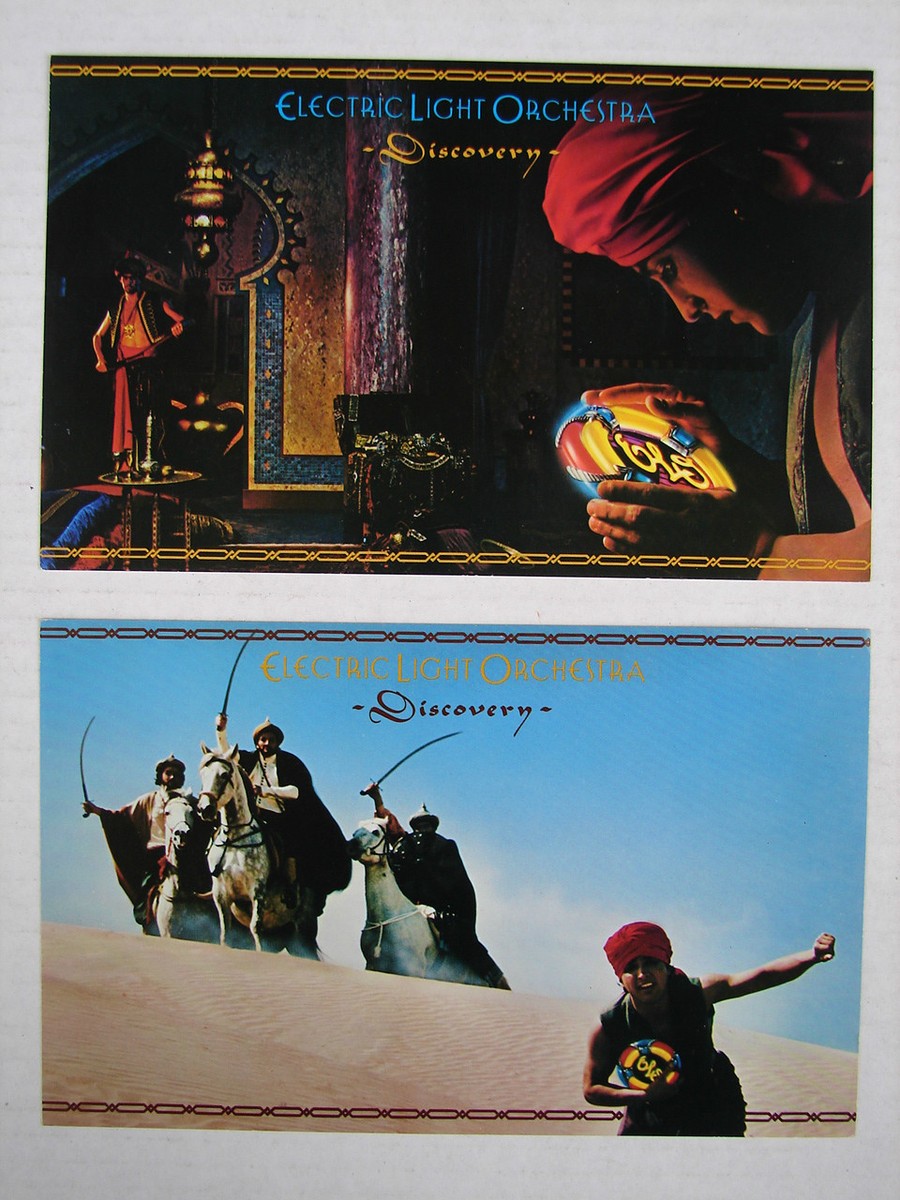 ORIGINAL ELECTRIC LIGHT ORCHESTRA 1979 DISCOVERY PROMO POSTCARDS