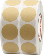 Brown Natural Craft Paper Cardboard Target Pasters Dot Kraft Price 1 inch