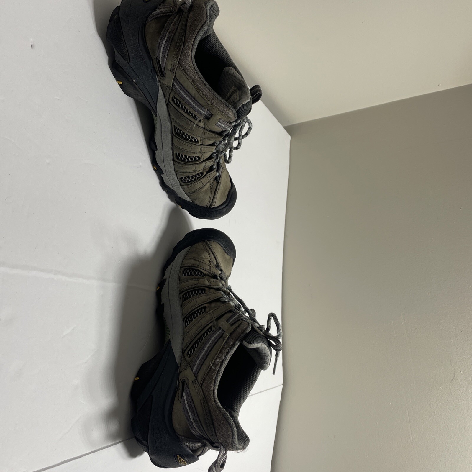 Scarpe da trekking KEEN sneakers donna Voyageur marrone campeggio taglia 8 5 pelle