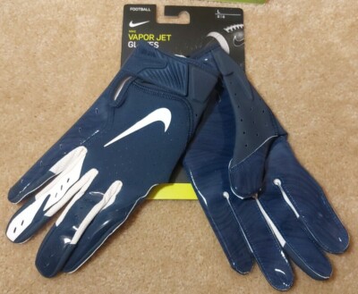 NIKE VAPOR JET 5.0 NFL ISSUED RECEIVER FOOTBALL GLOVES, PGF659