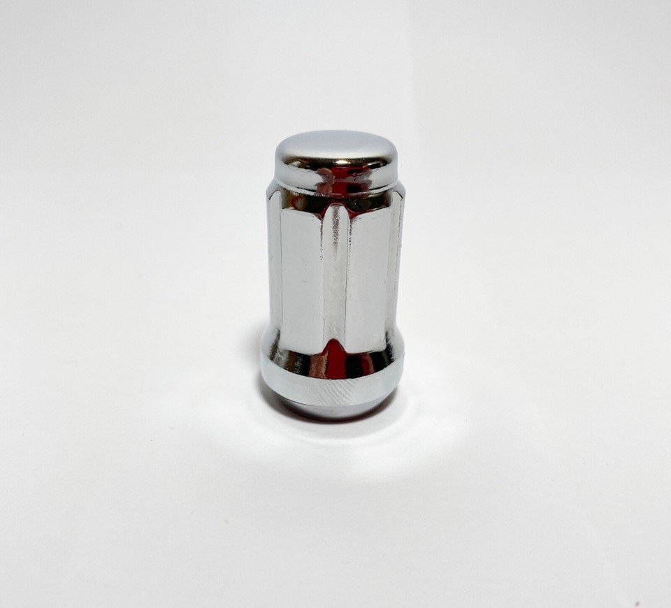 24 Chrome Long Spike Lug Nuts 12x1.25 - Fit Nissan, Titan, Armada