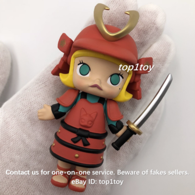 POP MART KENNYSWORK Molly Art Samurai Model Mini Figure | eBay