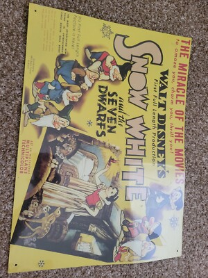 Snow White Tin Sign