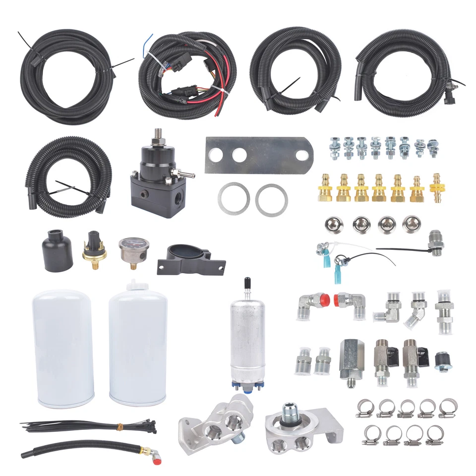 For 1994-97 OBS Ford 7.3L Powerstroke Complete Electric Fuel Pump Conversion Kit - Image 4 of 4