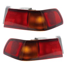 Tail Lights Rear Back Lamps Pair Set for 97-9...