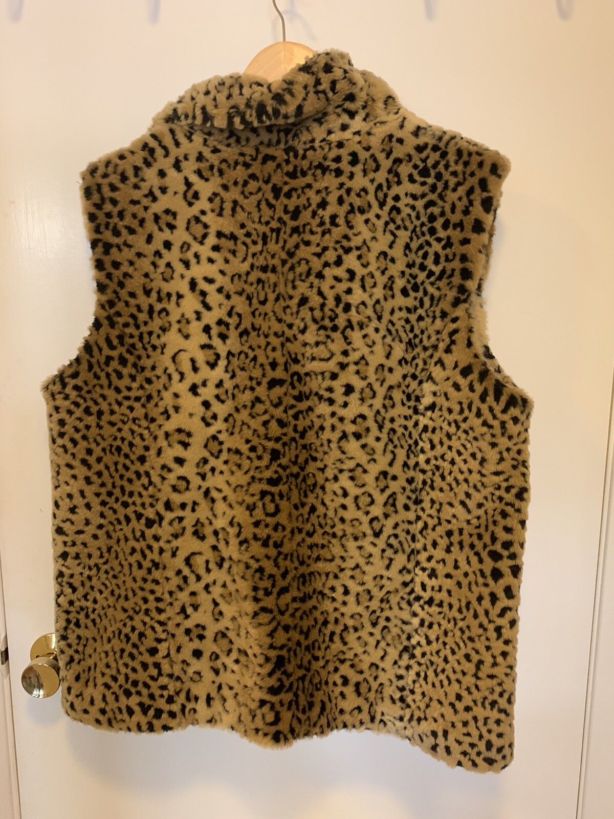 ladies faux fur vest eBay