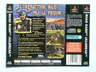 Jaquette Arrière Jeu DRIVER 2 PS1 - Sony PlayStation 1 - PAL FRA Bon état