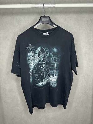 Alchemy Gothic in Search Of The Black Rose T Shirt Screen Stars Tee 90s XL Rippe