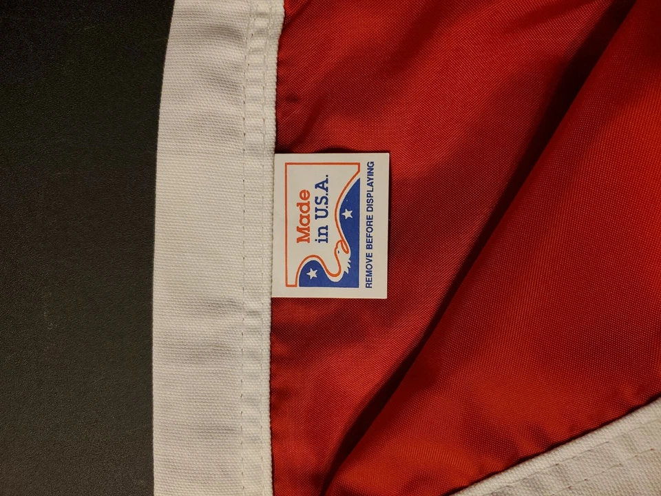 Нейлоновый официальный военный флаг морской пехоты США 5x8 футов сделано в США - Изображение 3 из 4