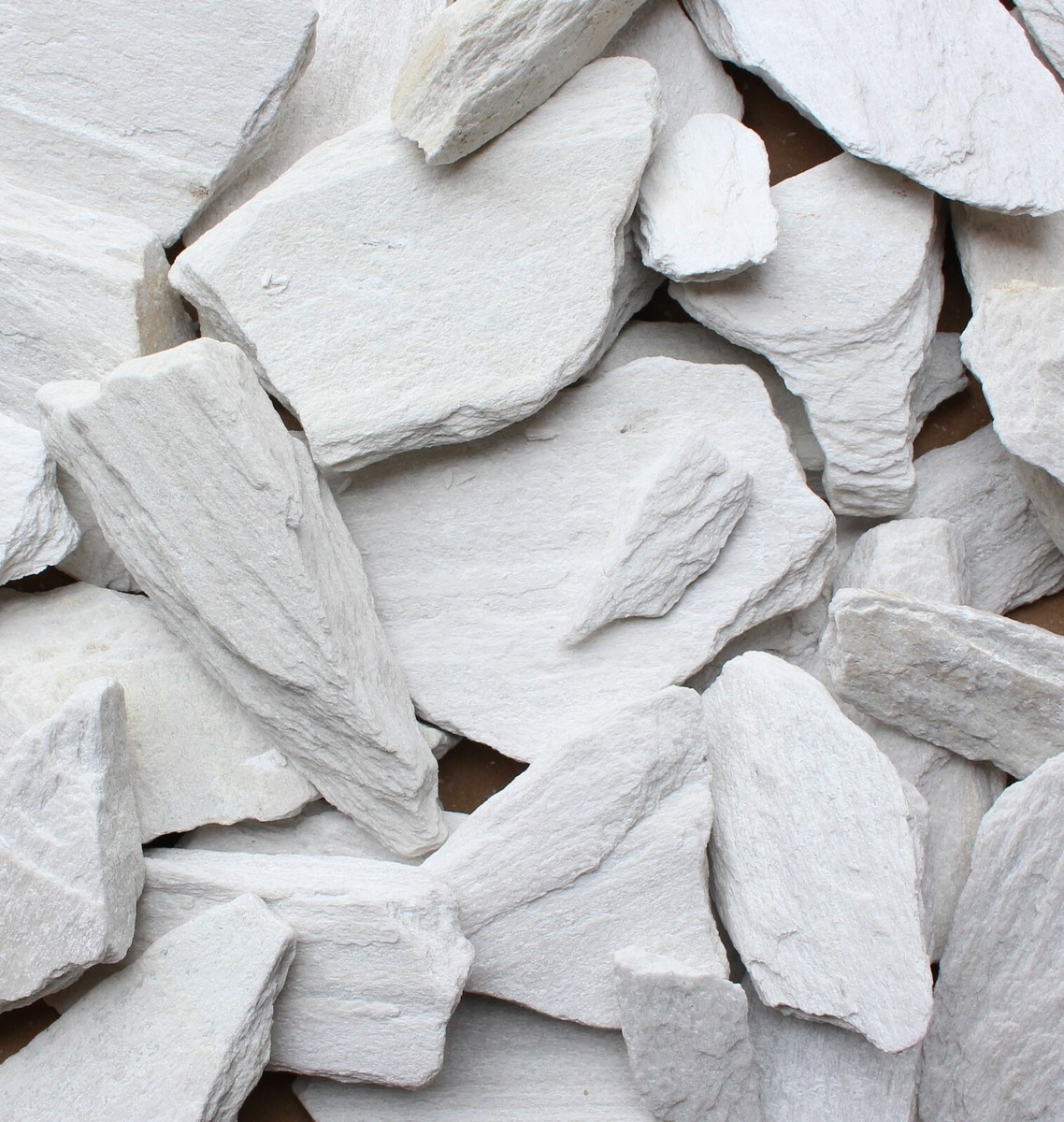 Decorative Garden Aquarium Rock Stone Decoration Substrate White