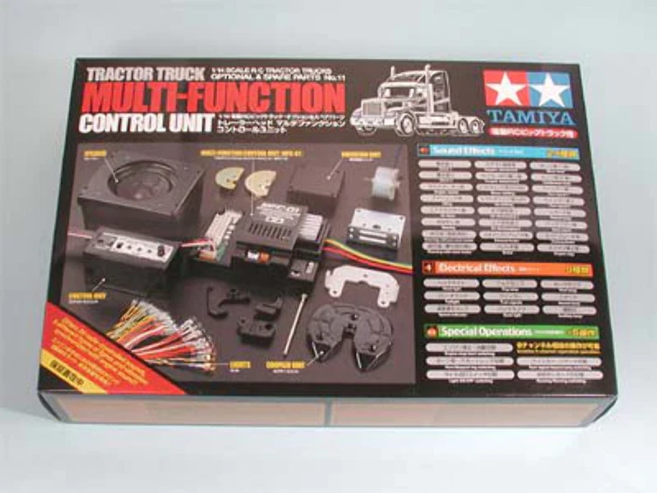 TAMIYA 1/14 TROP.11 Tête de remorque unité de commande multifonction 56511 - Photo 1/1