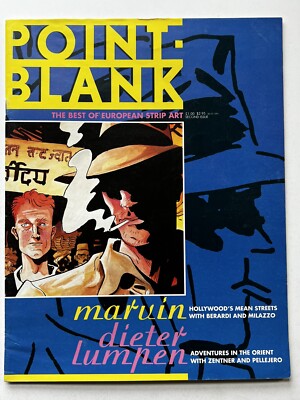 POINT-BLANK #2 BEST OF EUROPEAN STRIP ART * 1989 ACME PRESS LTD. 1st Printing
