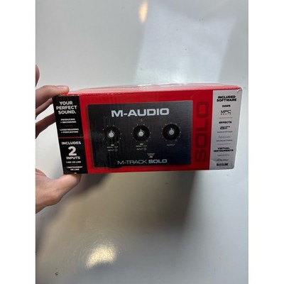 M-Audio M-Track Solo 2-Channel USB Audio Interface