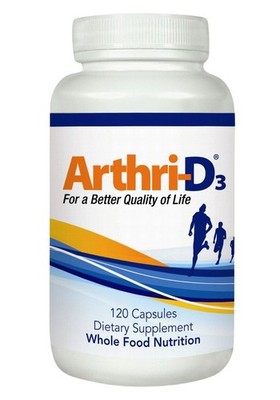 Arthri-D3 Joint Supplement 120 Capsules | Vitamin D3 for Mobility & Flexibility