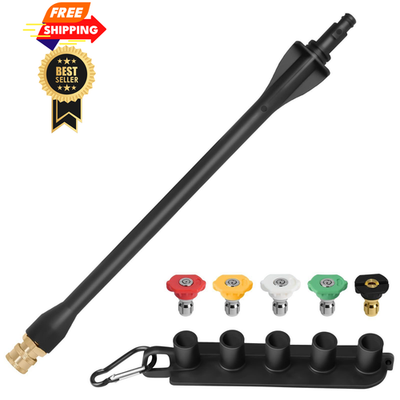 #ad Pressure Washer Wand 308494075 with 5 Spray Nozzles and 1 Tips Holder for... $31.98