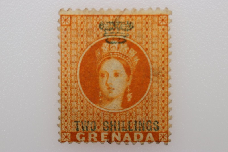 Grenada 2s 2SH Revenue Uncancelled MNG No Gum