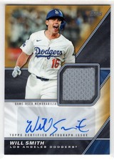 2026 Topps Series 1 Will Smith #MLMA-WS Jumbo Patch Auto /50