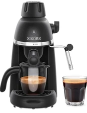 XIXUBX Coffee Machine, 3.5 Bar Espresso & Cappuccino Machine with Steam Wand