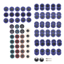 104PC 2" Sanding Discs Die Grinder Quick Change Disc Set W/ 1/4 Holder 0.21 per gallon