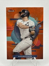 2025 Topps Finest - Uncommon Giancarlo Stanton #105 Orange Refractor /20