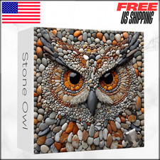 Stone Bird Owl Jigsaw Puzzles For Adults Unique Hard Difficult Impossible 1000PC