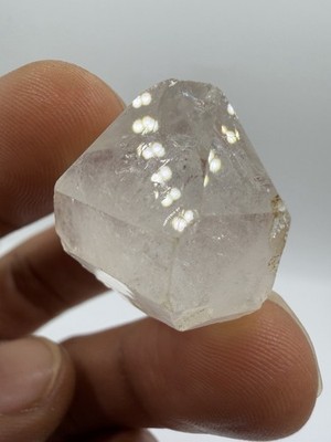 11.9g Clear Quartz Chunky Crystal Unique Crystal Structure