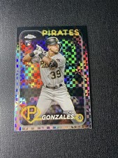 Topps 2024 Chrome X-Fractor Nick Gonzales Rookie #72 Pittsburgh Pirates