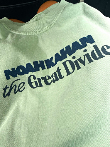 NOAH KAHAN The Great Divide TOUR Migration T-SHIRT - LARGE- Merch