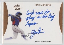 2015 Leaf Trinity Inscription Auto Bronze Eric Jenkins #A-EJ1 Auto 0af