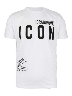Dsquared2 Women's White Icon Graphic T-Shirt Size M